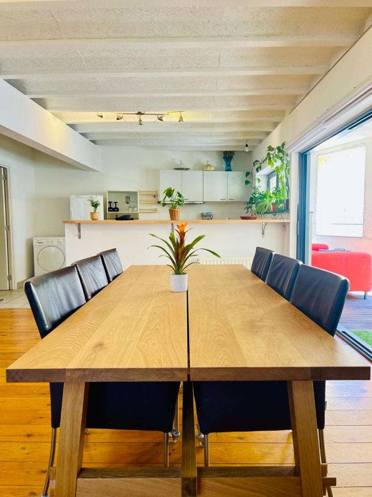 Down Town Oasis-Spacious Loft With Private Parking Brüssel Exterior foto